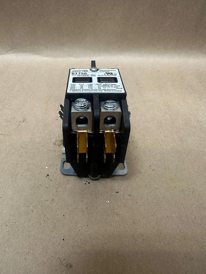 Used Mars 61756 2 Pole DP Contactor