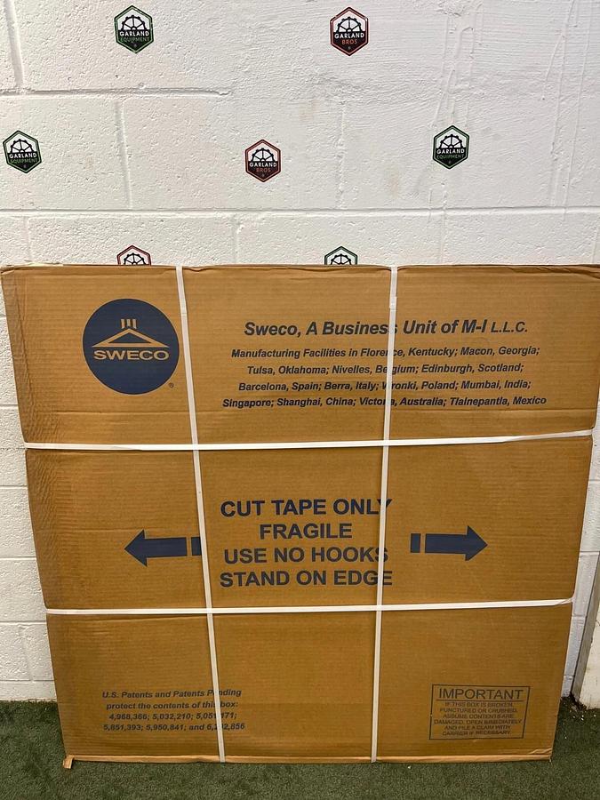 Used Sweco 40B8A030T 40” Stainless Steel 30 microns