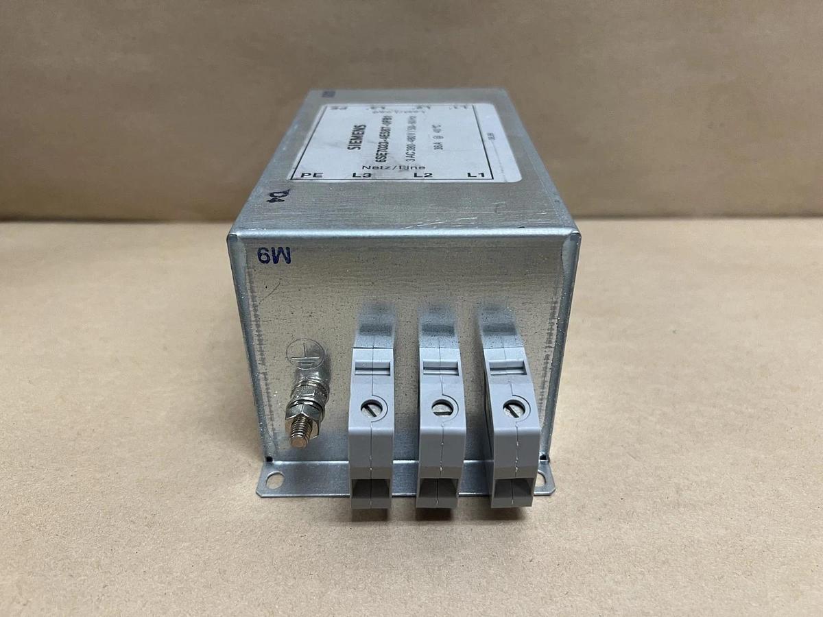 Used Siemens 6SE7023-4ES87-0FB1 36A @ 40C Interface Suppression Filter