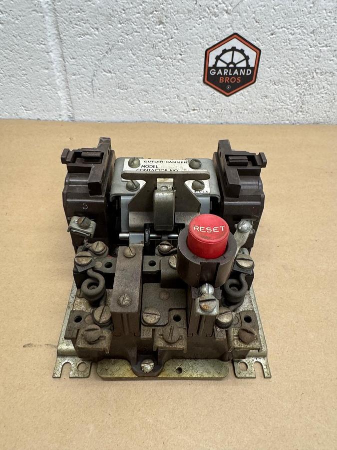Used Cutler Hammer 9591H3306G 6-3-3 Magnetic Coil 120V Starter/Contactor