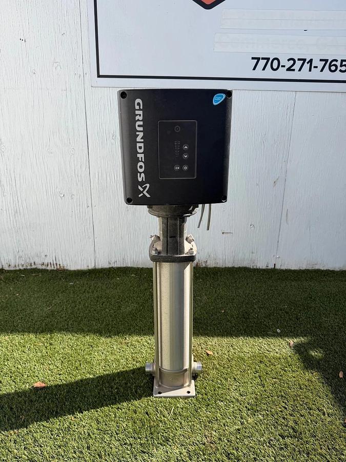 Used GRUNDFOS CRNE3-23 ES-P-GI-K-HQQK Vertical, Multistage Centrifugal Pump