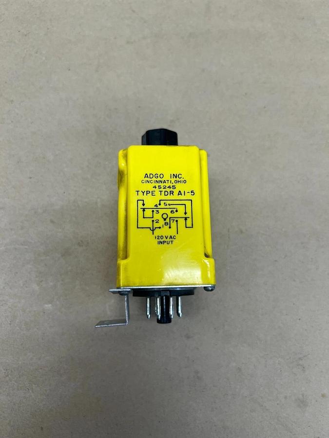Used Adgo TDR AI-5 Time Delay Relay