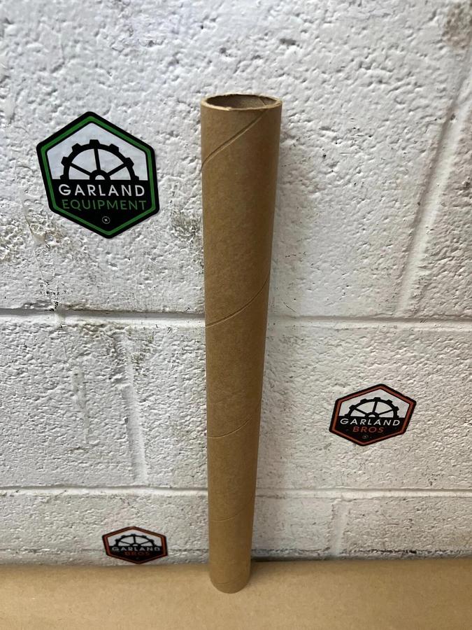 Used P1516K Mailing Tube w/ Cap: 50 Tubes/50 Caps - 17" x 1-1/2"