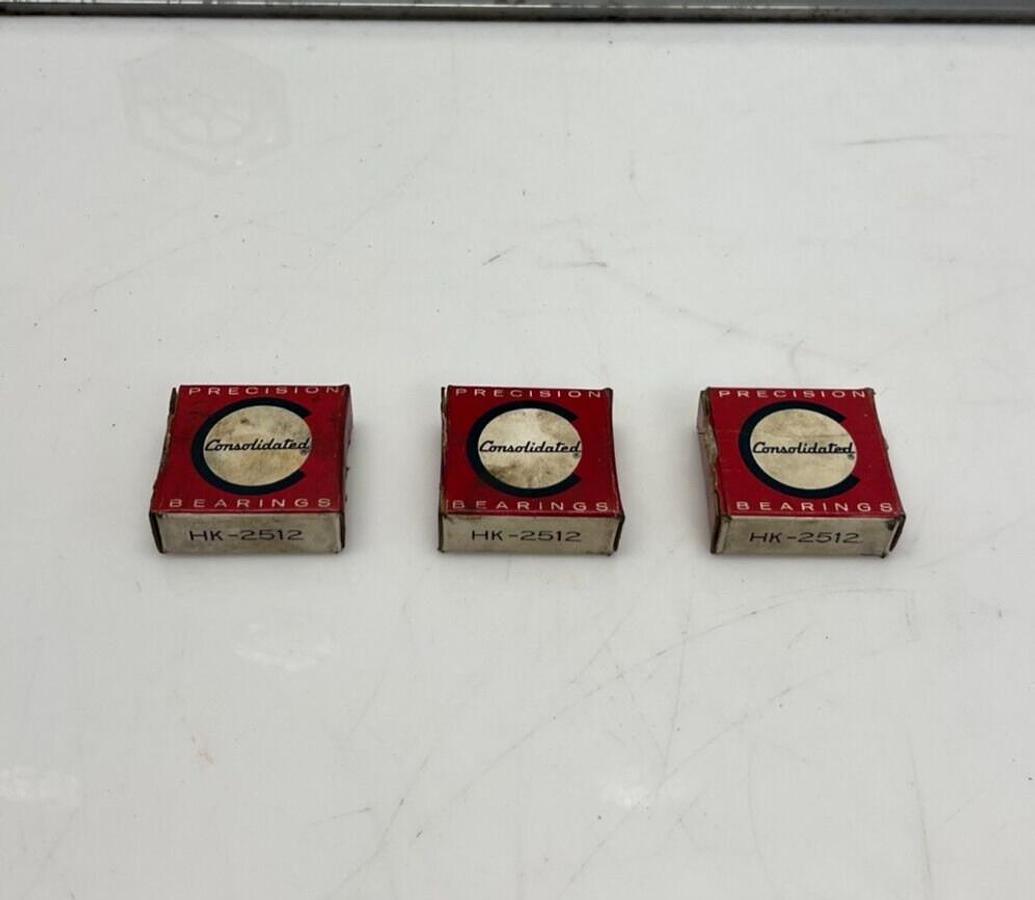 Used Consolidated HK-2512 Needle Bearing - Lot of 3