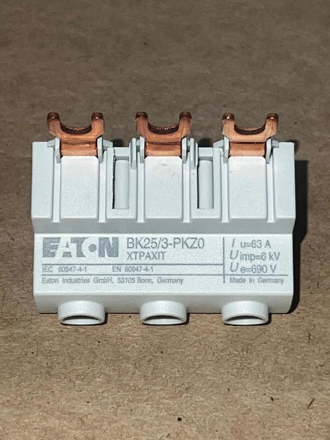 Eaton BK25/3-PKZ0 XTPAXIT Motor Switch Terminal, Lot of 10 *NEW*