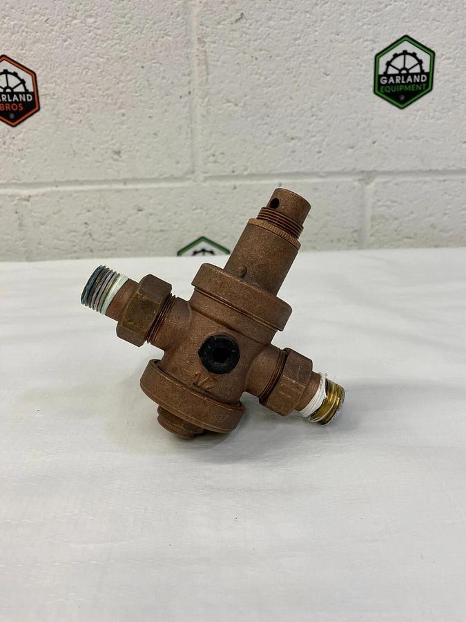 Used Citec DET40 Bronze Regulator Valve w/ 0-6 Bar Indicator, 1/2“ Fittings