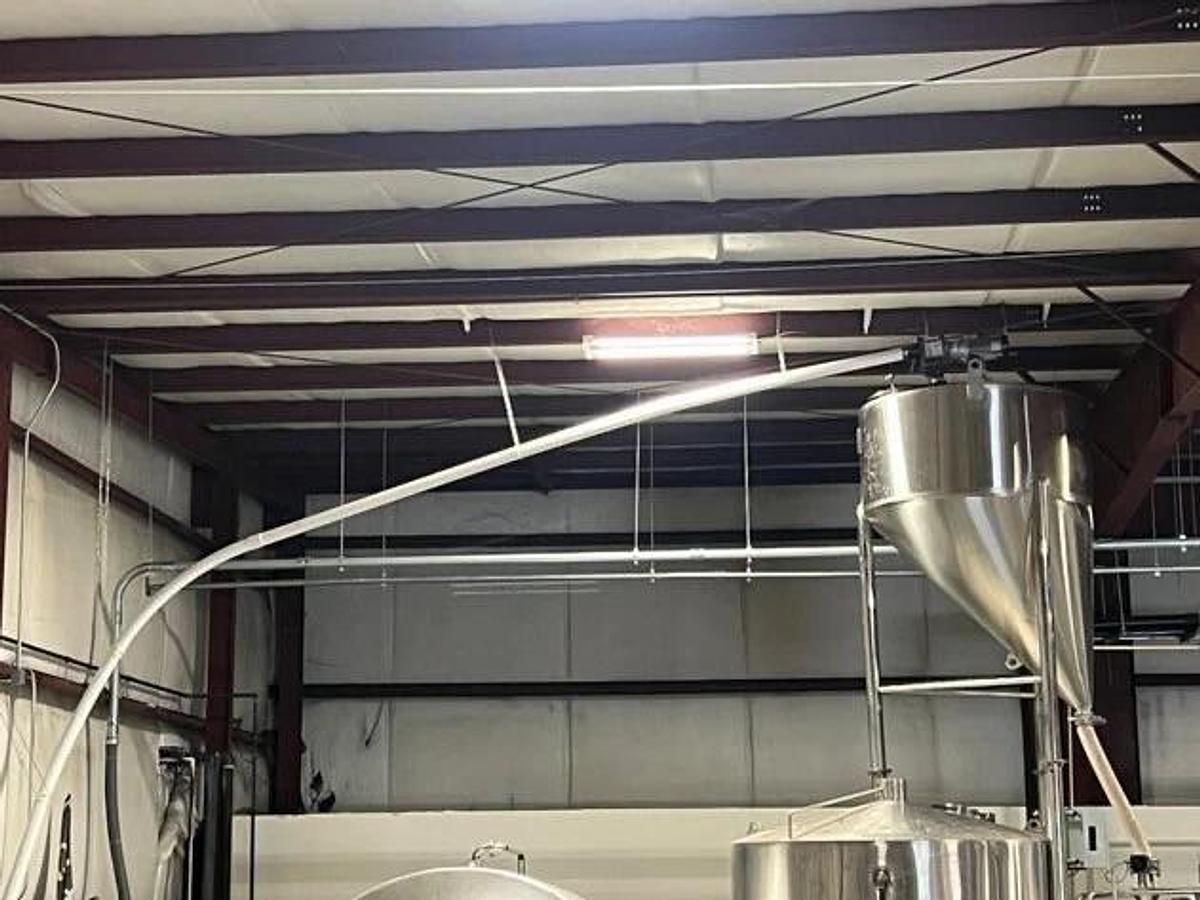 Used Automated Production Systems FLX-5253 Flex-Flo Auger 3”x38’, 1-1/2Hp 1 Ph Motor