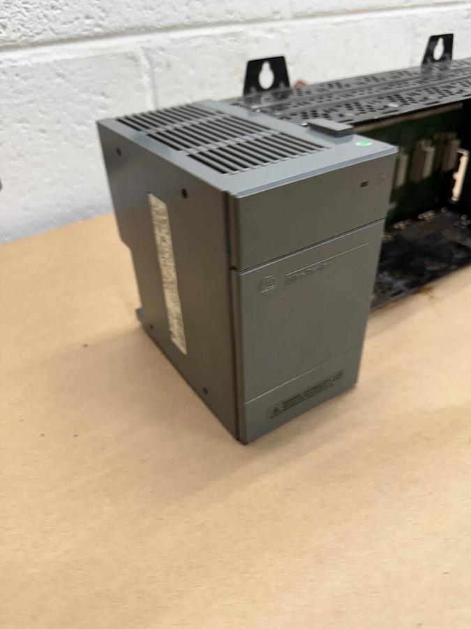 Used Allen Bradley 1746-P2 & 1746-A7 Chassis, Power Supply (P2) and 7-Slot Rack (A7)