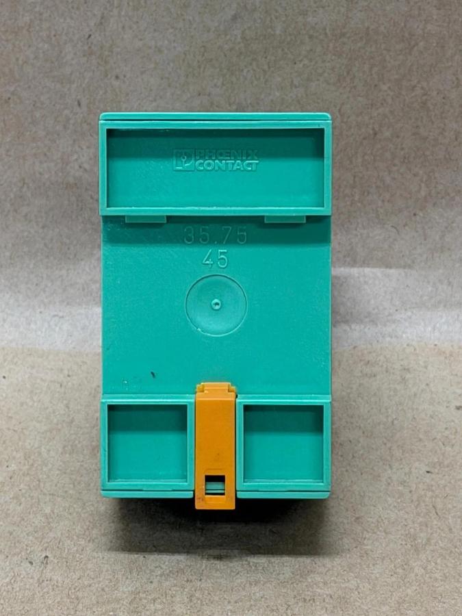 Used Phoenix Contact EMG 45-SD-D/LA Green, DIN Rail Mounted Socket