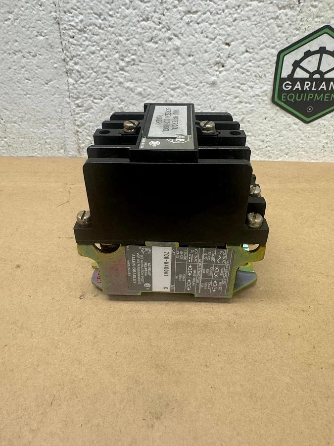 Used Allen Bradley 700-N400A1 AC Relay, Series C