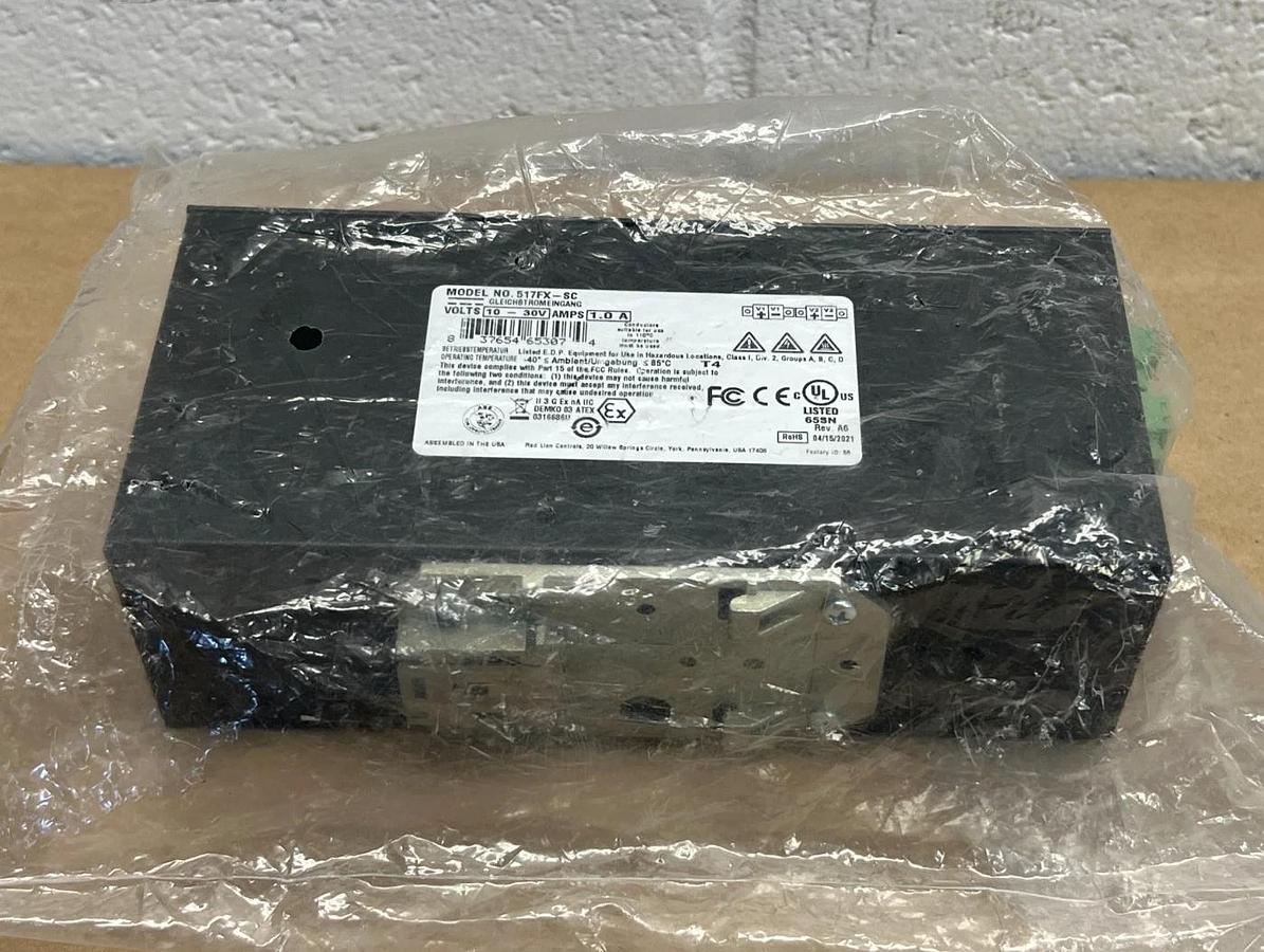 Red Lion N-Tron 517FX-SC 16 Port Industrial Ethernet Switch *New No Box*