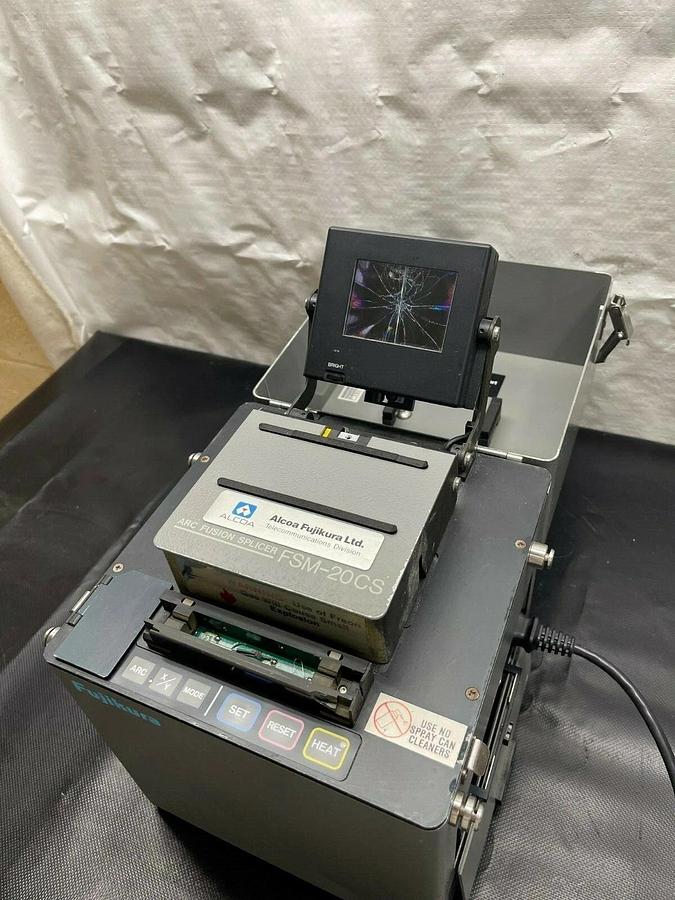 Used Fujikura Arc Fusion Splicer FSM-20CS