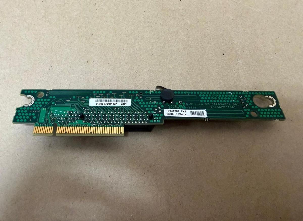 Used Intel D29157-401 LP PCI-E Riser Board