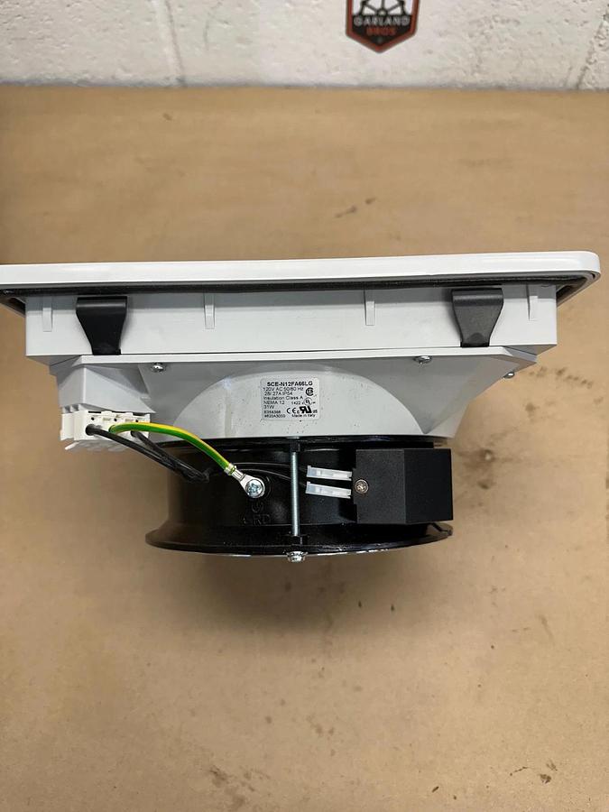 Used Saginaw Control SCE-N12FA66LG Filter Fan 10"x10" 120VAC 50/60Hz *New*