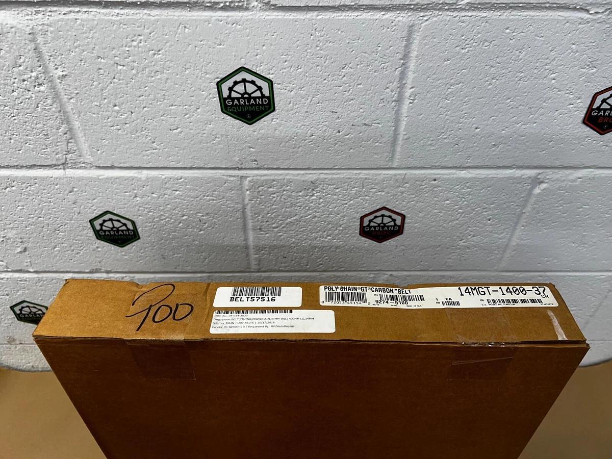 Used Gates 14MGT-1400-37 Poly Chain GT Carbon Belt