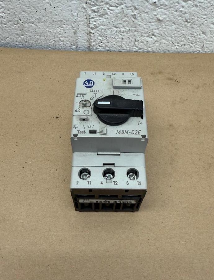 Used Allen-Bradley 140M-C2E-B63 Circuit Breaker, Series C
