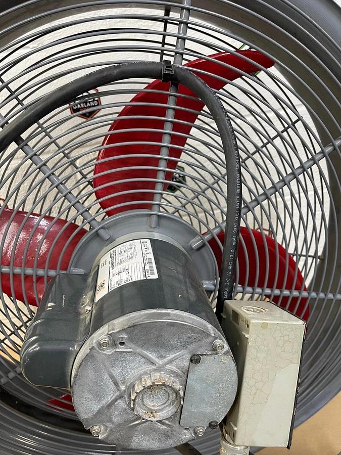 Used Soler and Palau 5NVTM74613WG, VT Series Tublar Fan 1/3HP, 1140RPM Electric Motor