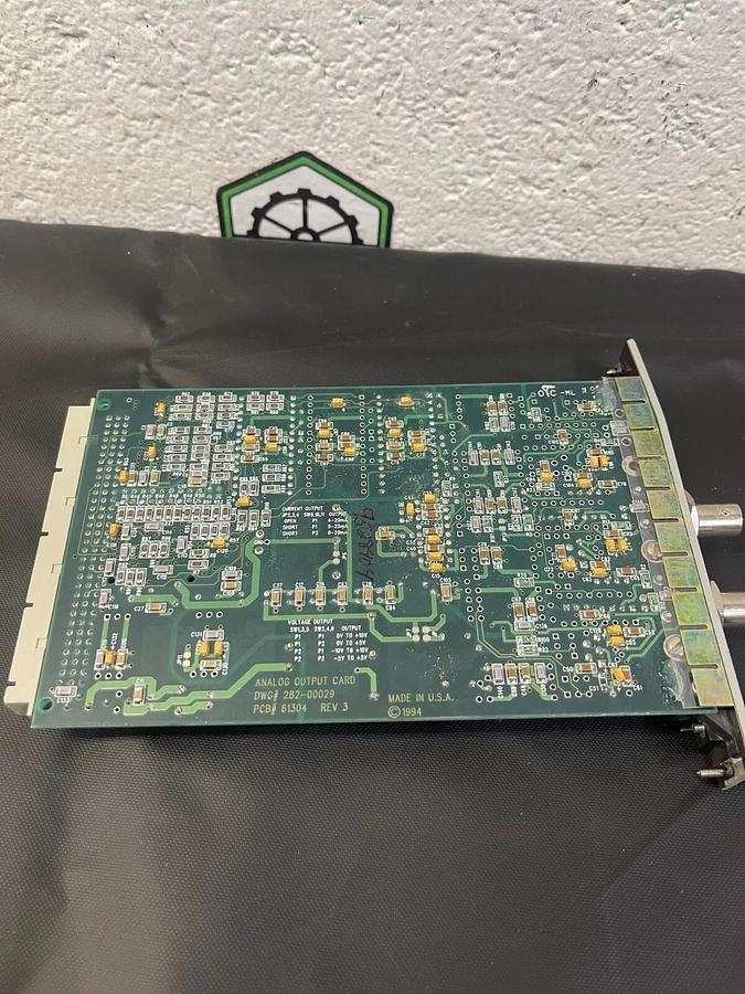 Used LaserMike 282-00029, Rev 3, Analog Output Board