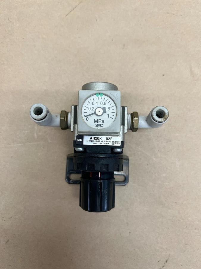 Used SMC AR20K-02E Pressure Relief Valve