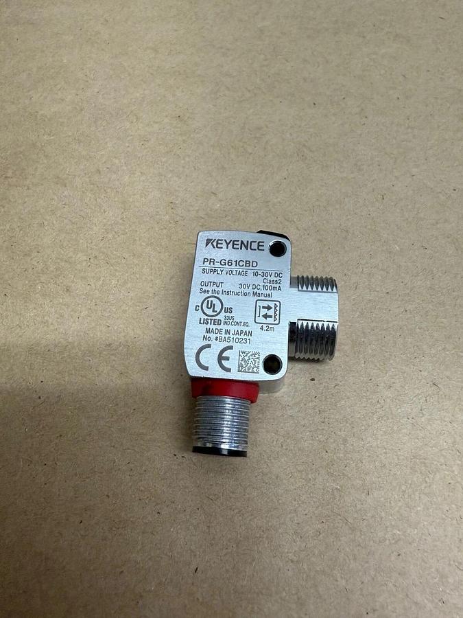 Used Keyence PR-G61CBD Photoelectric Sensor