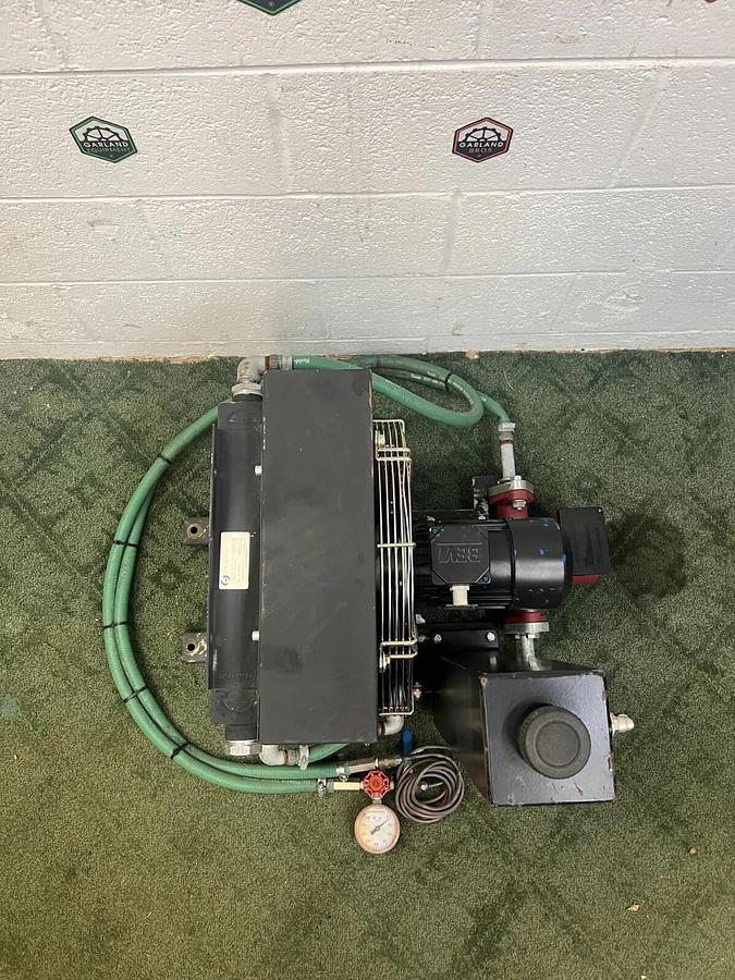 Used Olaer LAC2-011-4-D-00-000-0-Z Air Oil Cooler w/ 50 Hz Motor