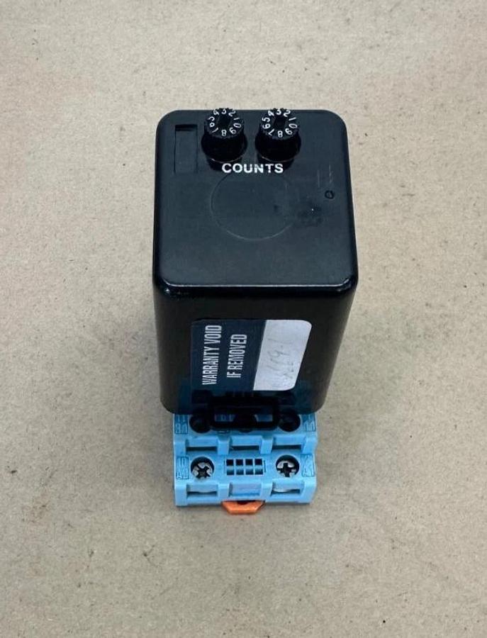 Used Eagle Signal Controls C3669-1, S3-S Counter with Releco Base