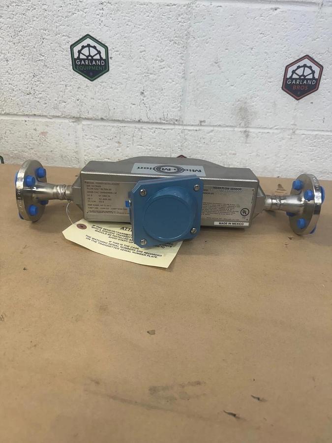 Used Micro Motion F025S113CRAUEZZZZ Mass Flow Sensor Coriolis Meter 316 SS D:1/2"Port
