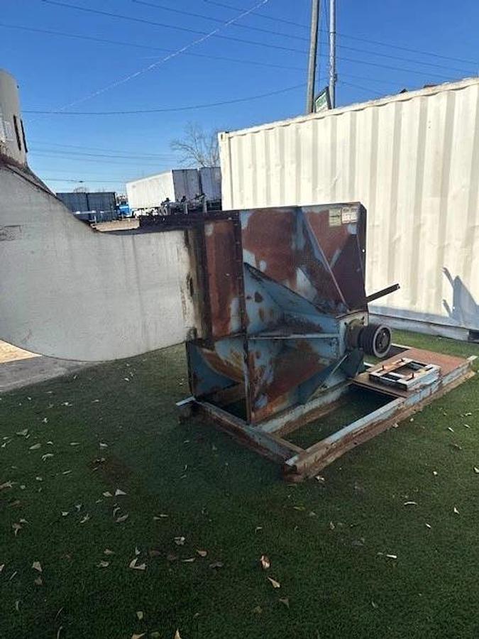 Used Chicago CW Top Horizontal Fan w/ No Drive & Welded Outlet