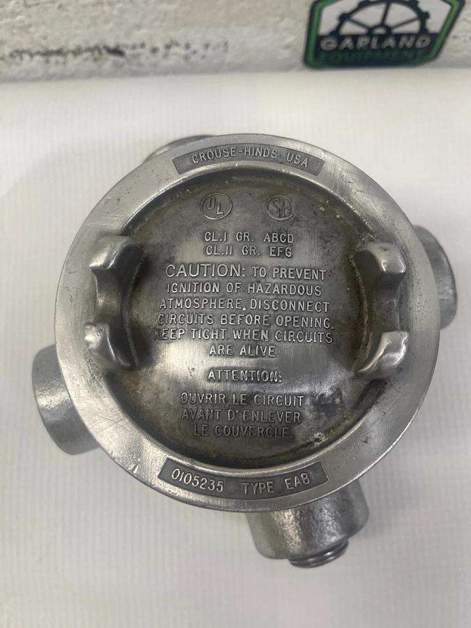 Used Crouse-Hinds EABX/EAJX16 Conduit, Outlet Box