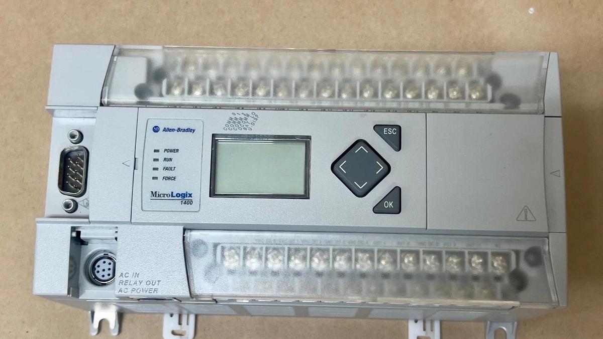 Used Allen Bradley 1766-L32AWA Ser B MicroLogix 1400 32 Point Controller