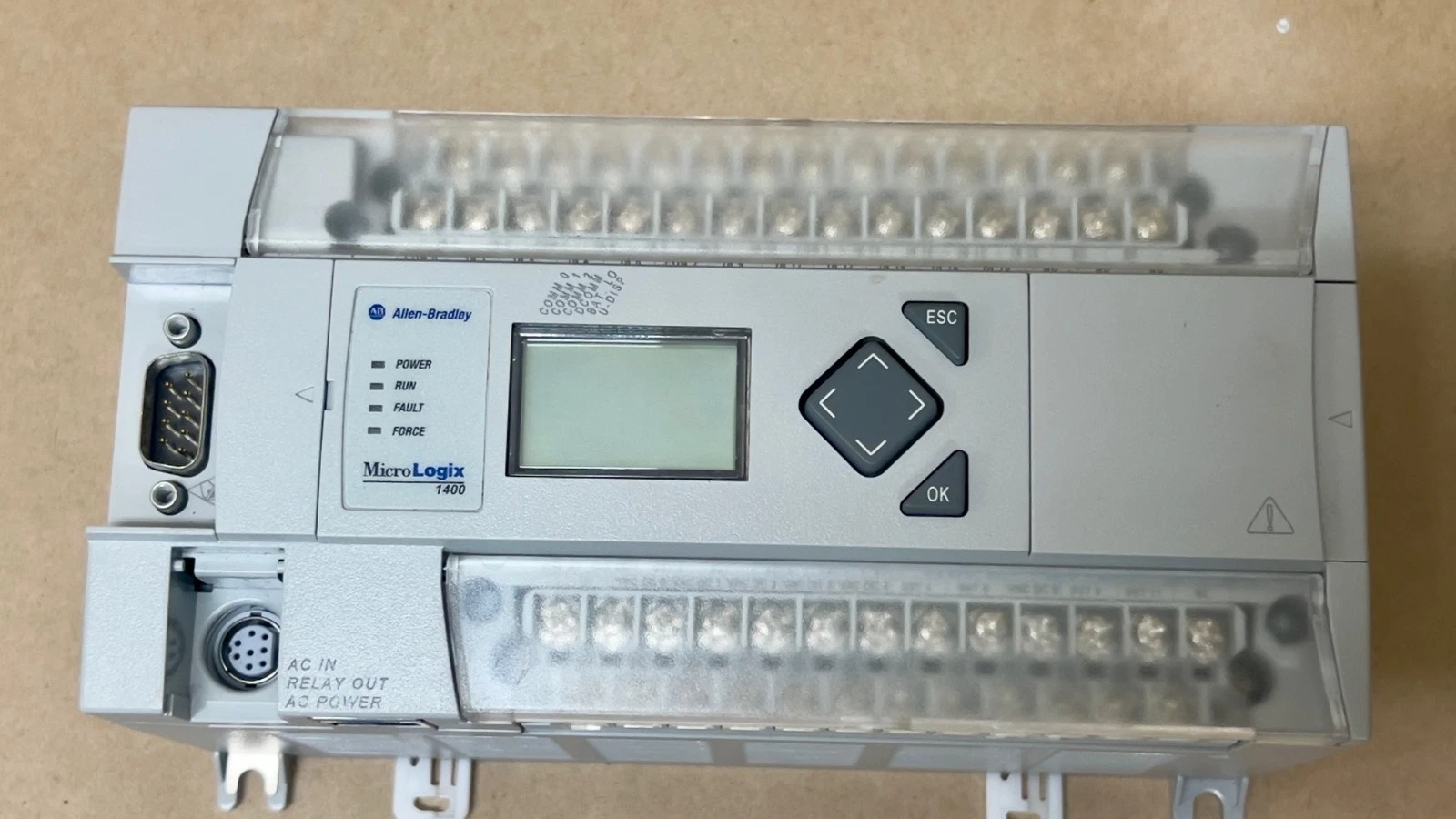 Used Allen Bradley 1766-L32AWA Ser B MicroLogix 1400 32 Point Controller