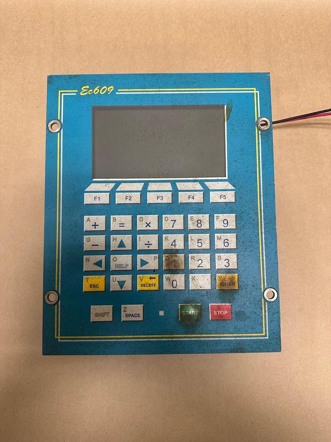 Used Elcon EC609 Operator Interface - FOR PARTS