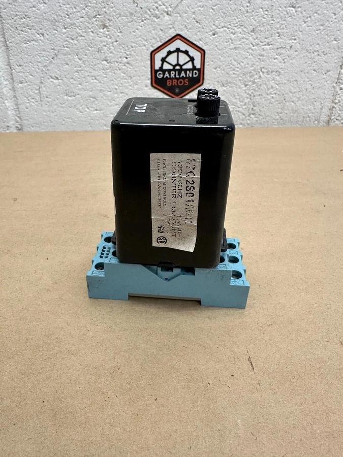 Used Eagle Signal Controls C3669-1, S3-S Counter with Base (Releco)