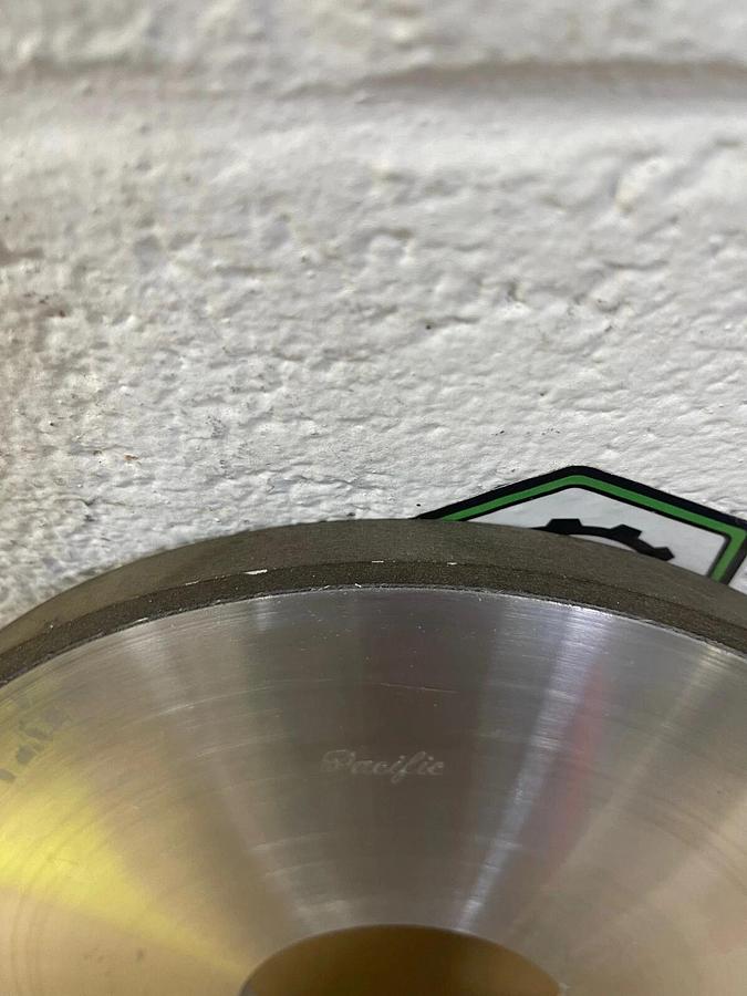 Used Pacific MDCC180R100B1/8, 67121, 10” Dia, 3” Hole/Arbor, Surface Grinding Wheel