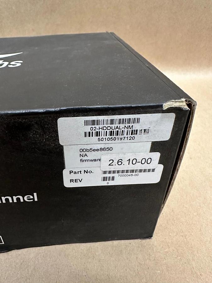 Used Revolabs 02-HDDUAL-NM Dual-Channel Wireless Microphone System *NEW*