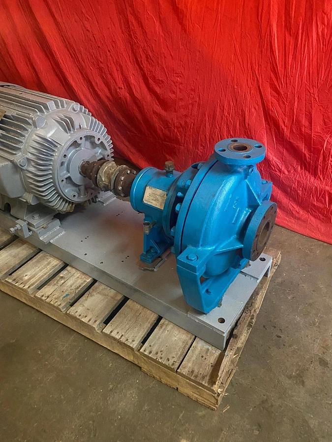 Used Dean Pump 1-1/2x3x13-1/2 R444 Pump With Marathon Motor 100HP, 5570 RPM