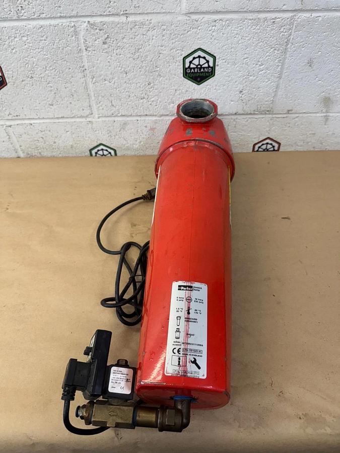Used Parker/Domnick-Hunter CRN-0E1045.9C Pneumatic Filter Housing 16 Bar 232 PSIG