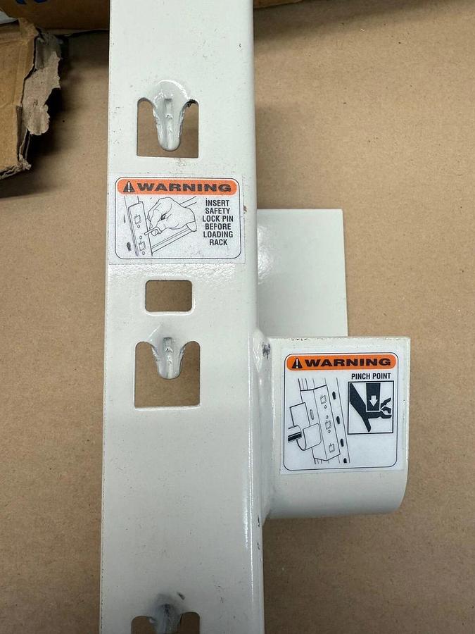 Used Global Industrial 653CP8 Axle Bracket Kit