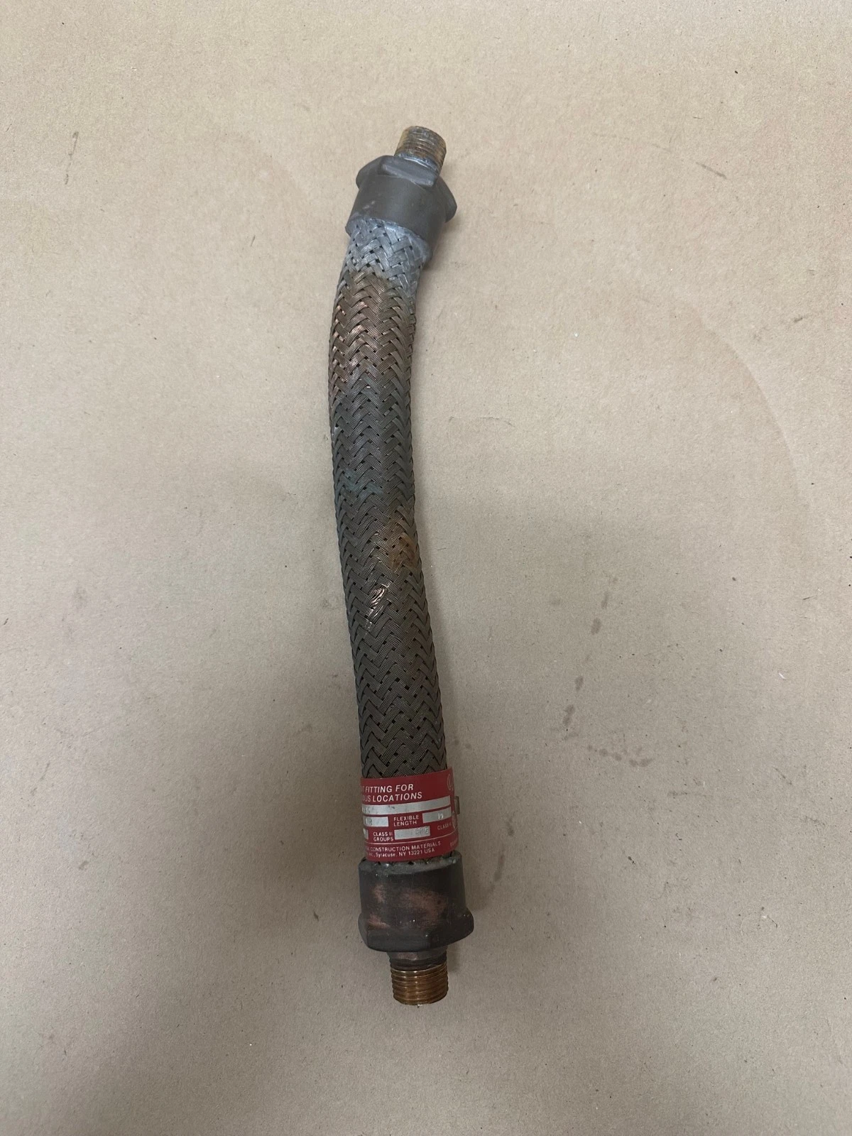 Used Crouse-Hinds ECLK110 Liquidtight Flex Coupling