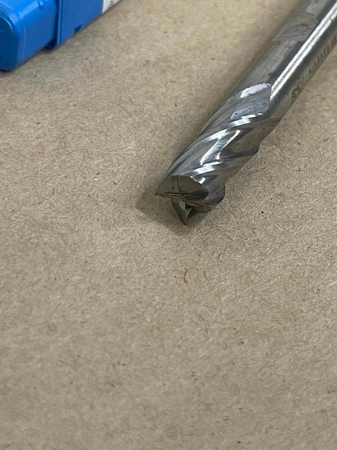 Used Niagara Cutter 46121 HSS ENDMILL DC402, 4F DE 30° RH SQUARE UNC