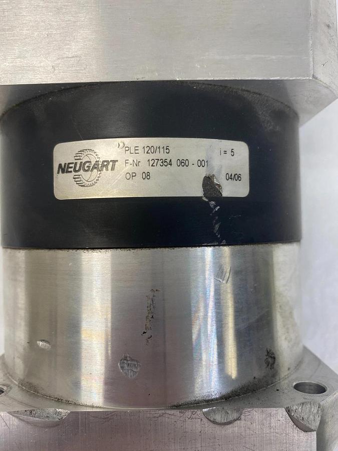 Used Neugart PLE 120/115 Planetary Gearhead i=5 OP08