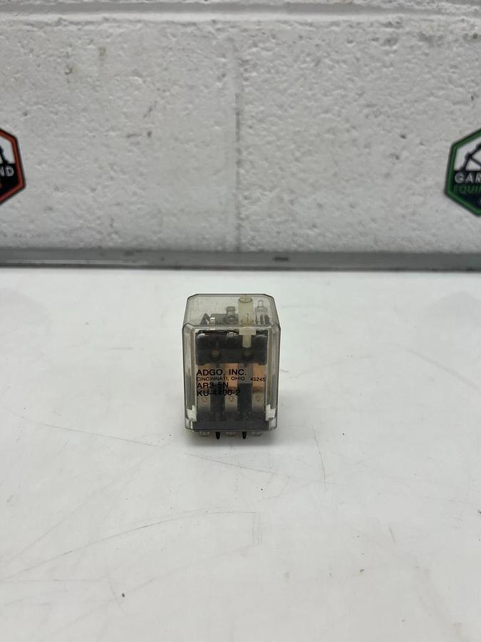 Used Adgo, Inc. AR3-5N KU-4400-2 Relay