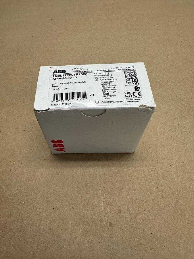 Used ABB 1SBL177201R1300 Contactor AF16-40-00-13 *NEW*