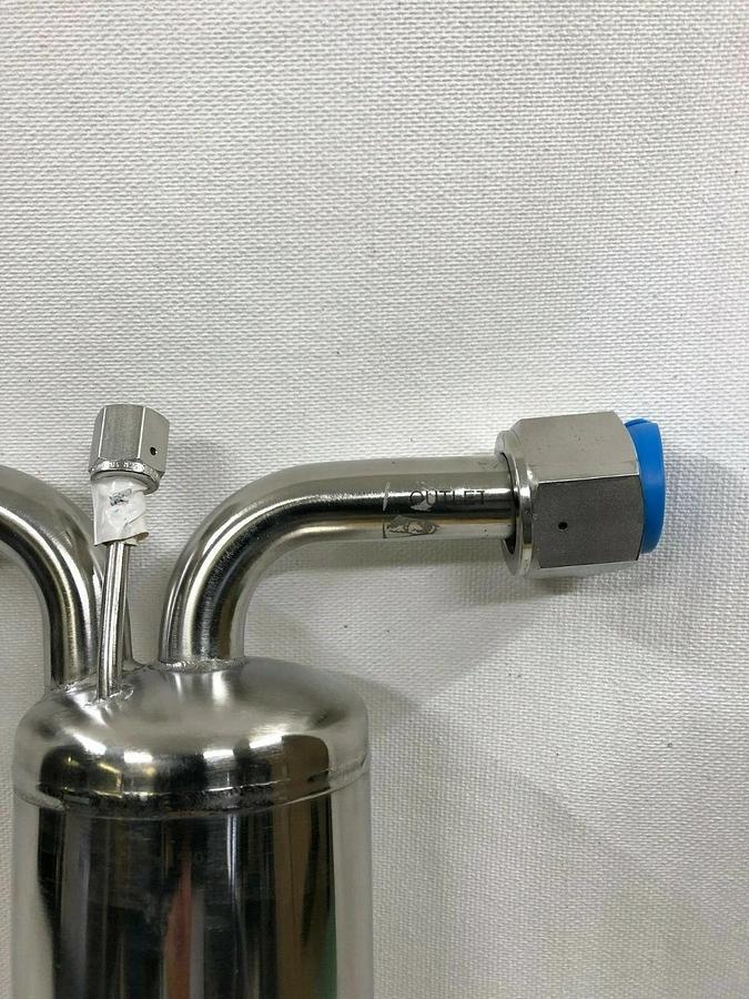 Used Stainless Fluid Products SC11H8T-0257H 316SS Y Shape Housing Assembly