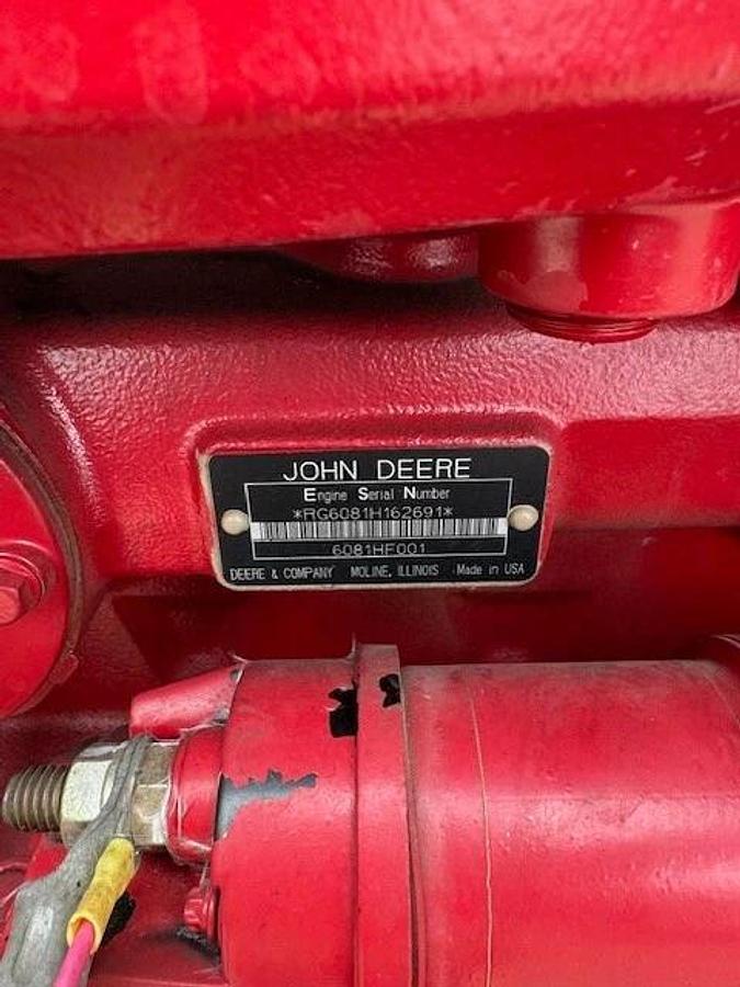 Used Clarke’s JW6HUF60 Stationary Fire Pump Engine Driver w/ Firetrol Controller