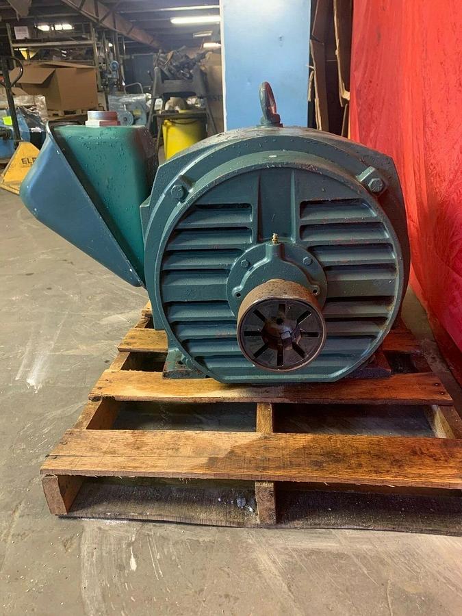 Used Toshiba Electric Motor 100HP 1190 RPM, Frame: TKKH B1006VL63VSH