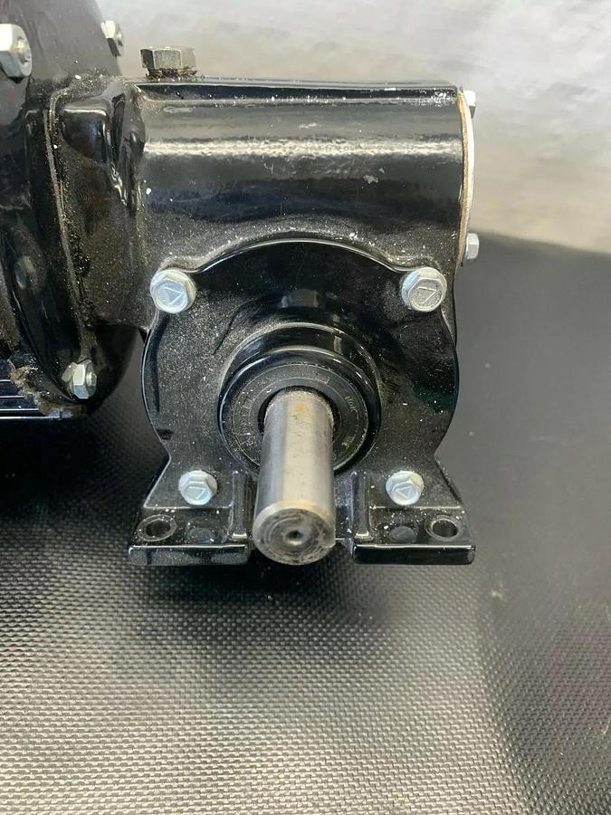 Used Bodine Electric 42r5bfpp-5n Gearmotor with Conduit Box (Warner Electric)
