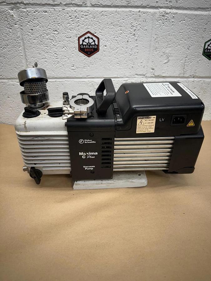 Used Fisher Scientific T55JXB2D-1146 Maxima C Plus, Vacuum Pump, Parts Only