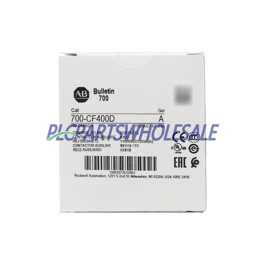 Used Allen-Bradley 700-CF400E* Series A Control Relay