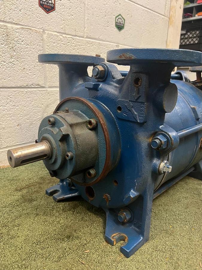 Used Travaini Pumps PL 52/2C/GH Liquid Ring Vacuum Pump